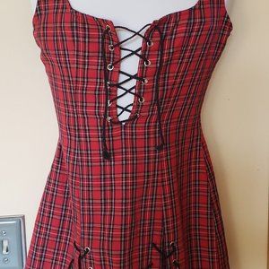 Lip Service plaid dress